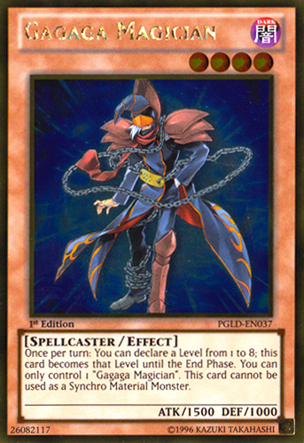 Gagaga Magician [PGLD-EN037] Gold Rare | Odin's Place