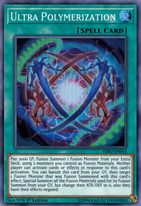 Ultra Polymerization [HISU-EN043] Super Rare | Odin's Place
