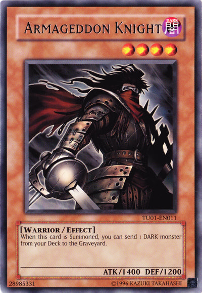 Armageddon Knight [TU01-EN011] Rare | Odin's Place