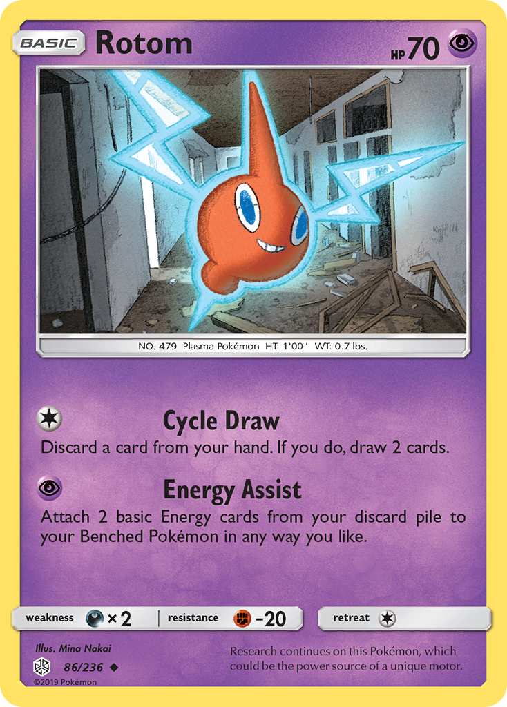 Rotom (86/236) [Sun & Moon: Cosmic Eclipse] | Odin's Place
