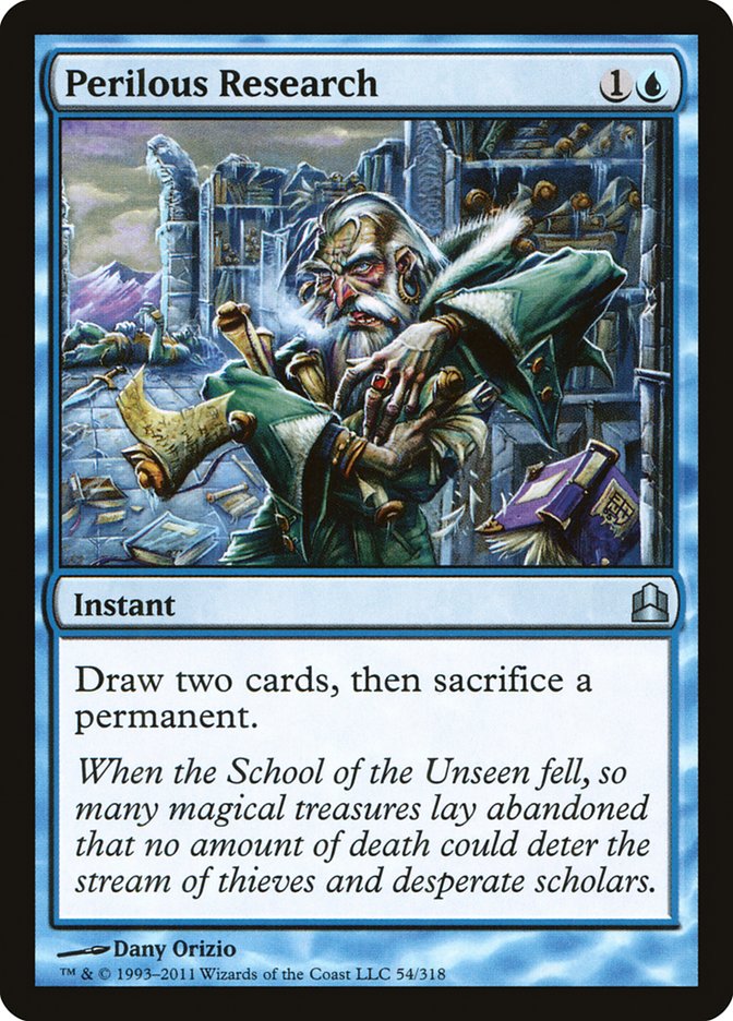 Perilous Research (54) [Commander 2011] | Odin's Place