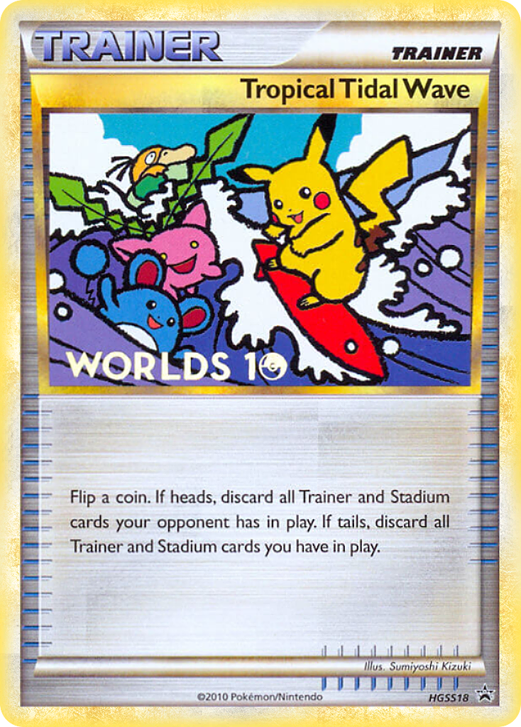 Tropical Tidal Wave (HGSS18) [HeartGold & SoulSilver: Black Star Promos] | Odin's Place