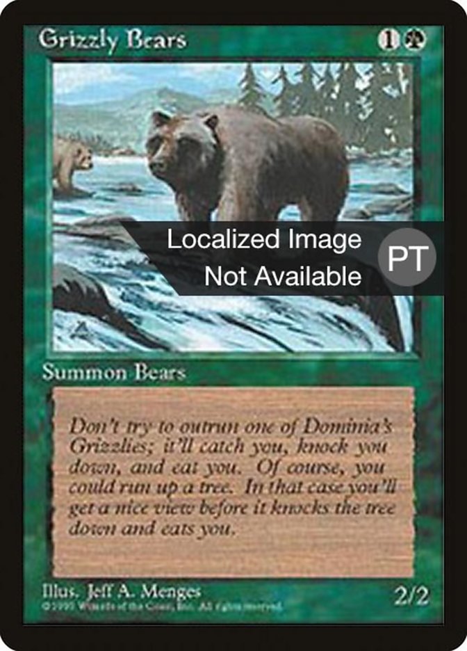 Grizzly Bears [Fourth Edition (Foreign Black Border)] | Odin's Place