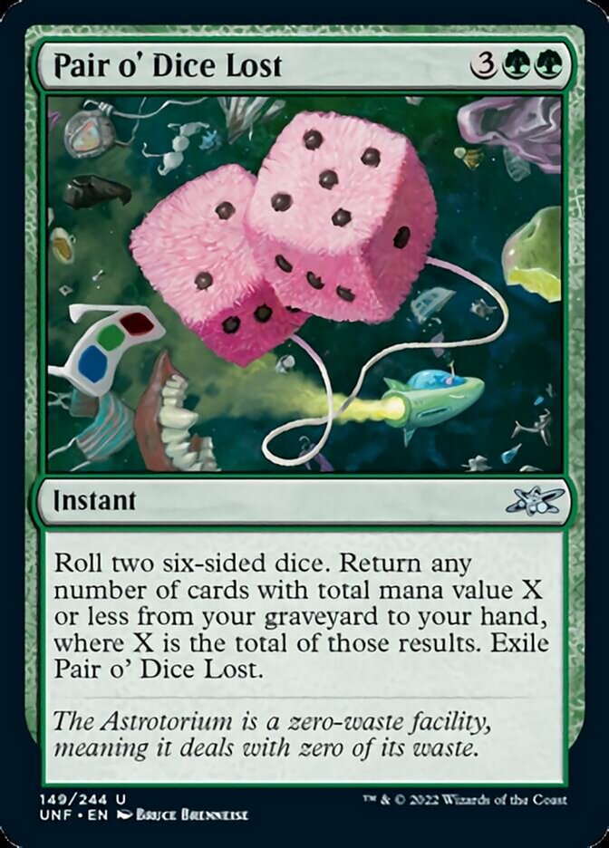 Pair o' Dice Lost [Unfinity] | Odin's Place