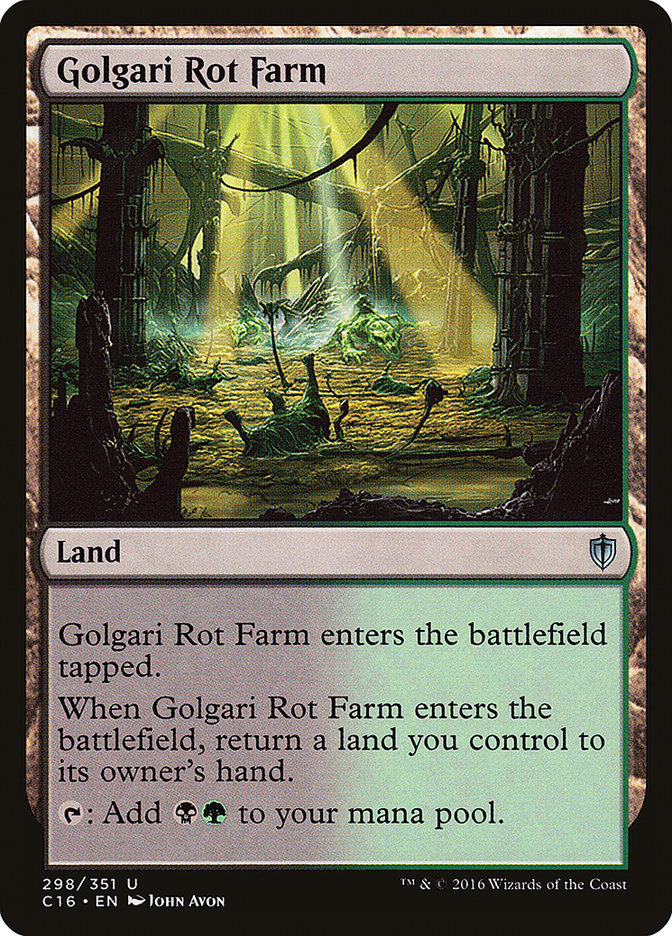 Golgari Rot Farm (298) [Commander 2016] | Odin's Place