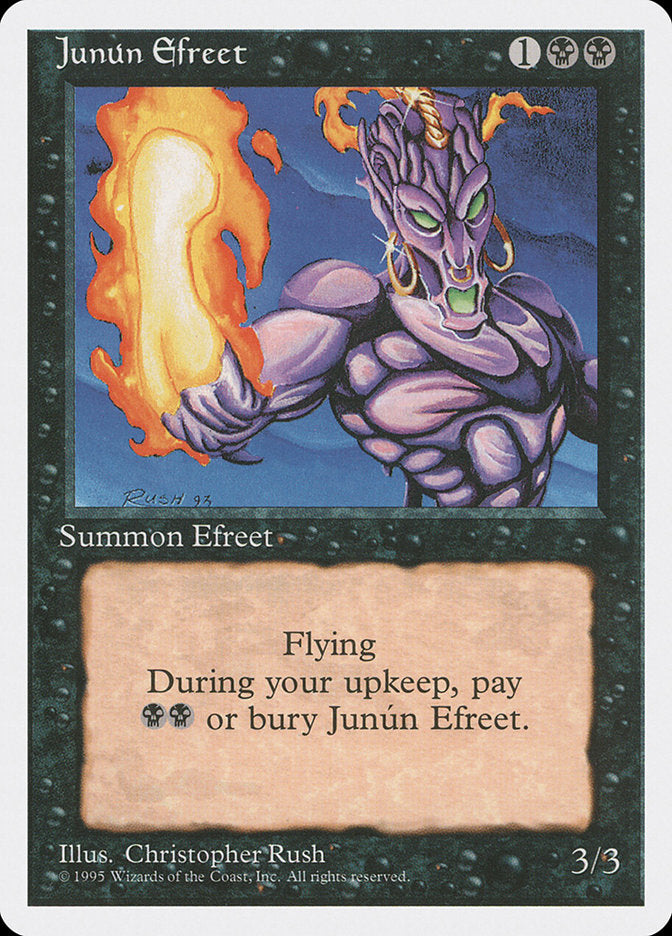Junun Efreet [Fourth Edition] | Odin's Place