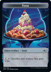Clown Robot (003) // Food (010) Double-Sided Token [Unfinity Tokens] | Odin's Place