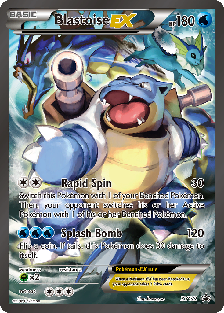 Blastoise EX (XY122) [XY: Black Star Promos] | Odin's Place