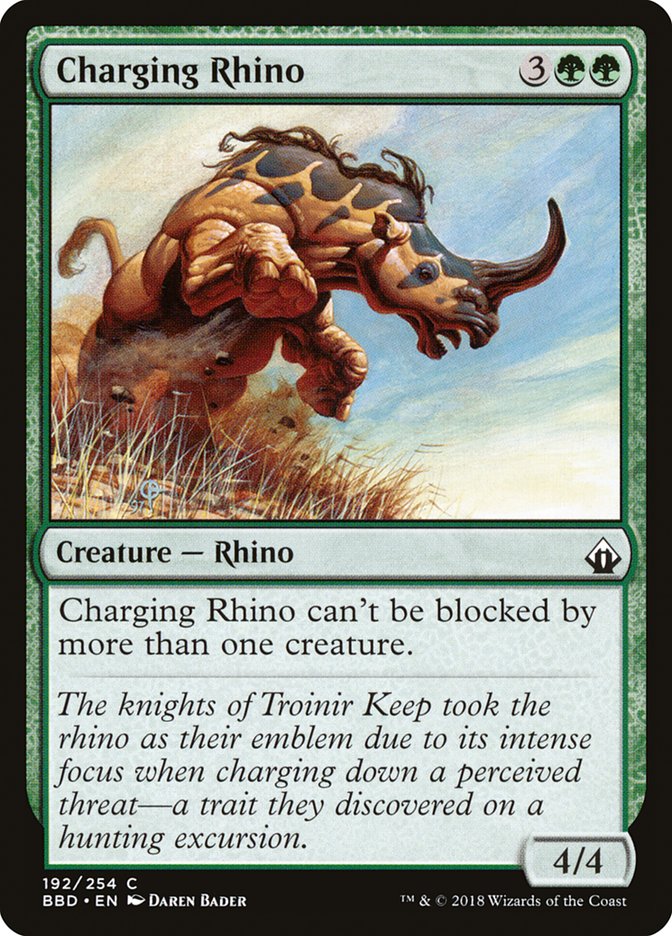 Charging Rhino (192) [Battlebond] | Odin's Place