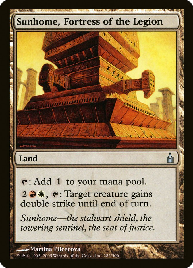 Sunhome, Fortress of the Legion (282) [Ravnica: City of Guilds] | Odin's Place