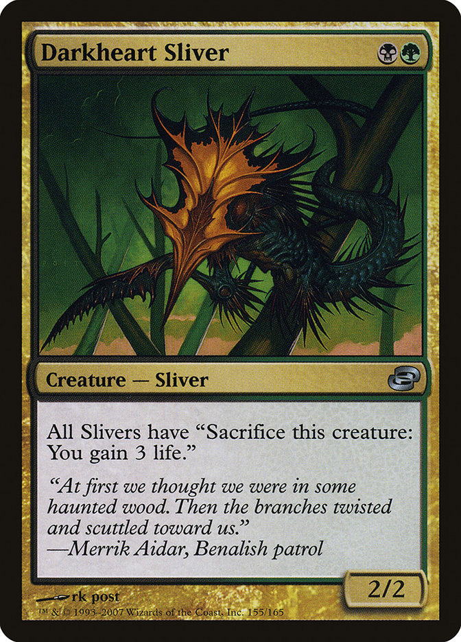 Darkheart Sliver (155) [Planar Chaos] | Odin's Place