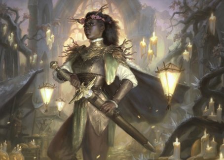 Sungold Sentinel Art Card [Innistrad: Midnight Hunt Art Series] | Odin's Place