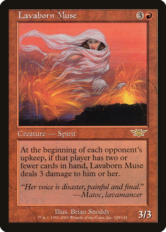 Lavaborn Muse (105) [Legions] | Odin's Place