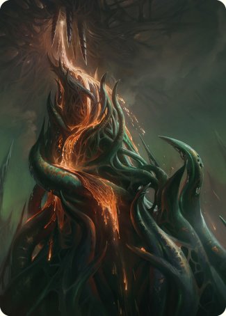 Copperline Gorge Art Card [Phyrexia: All Will Be One Art Series] | Odin's Place
