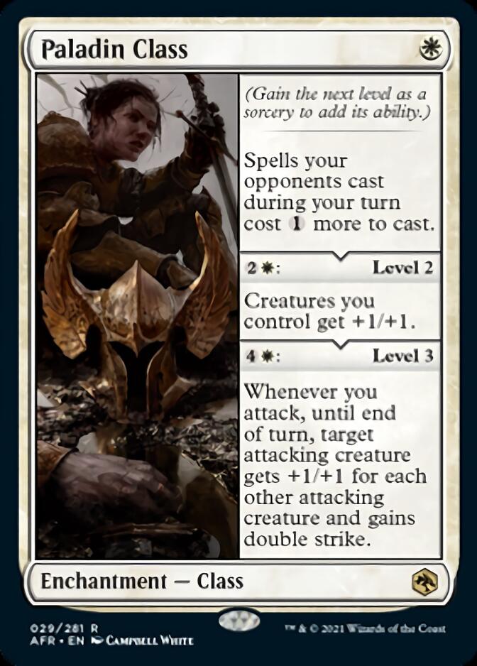 Paladin Class [Dungeons & Dragons: Adventures in the Forgotten Realms] | Odin's Place