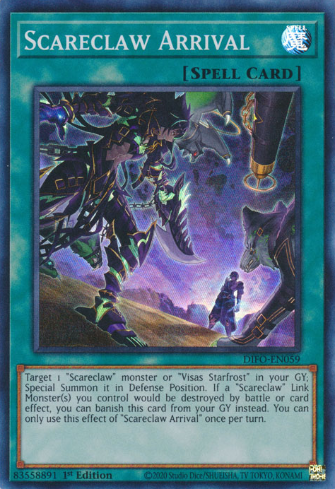 Scareclaw Arrival [DIFO-EN059] Super Rare | Odin's Place