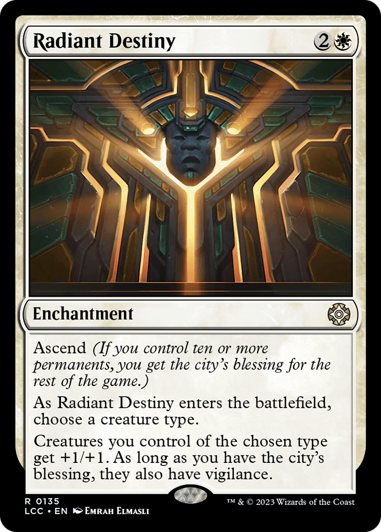Radiant Destiny [The Lost Caverns of Ixalan Commander] | Odin's Place