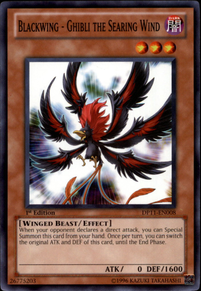 Blackwing - Ghibli the Searing Wind [DP11-EN008] Common | Odin's Place