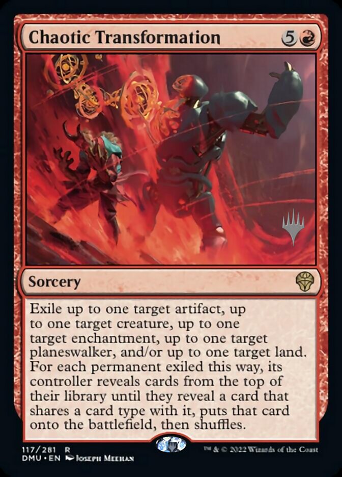 Chaotic Transformation (Promo Pack) [Dominaria United Promos] | Odin's Place