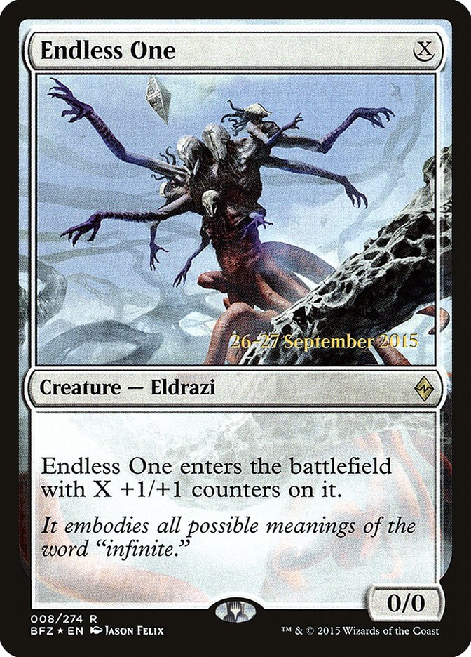 Endless One (8) [Battle for Zendikar Prerelease Promos] | Odin's Place