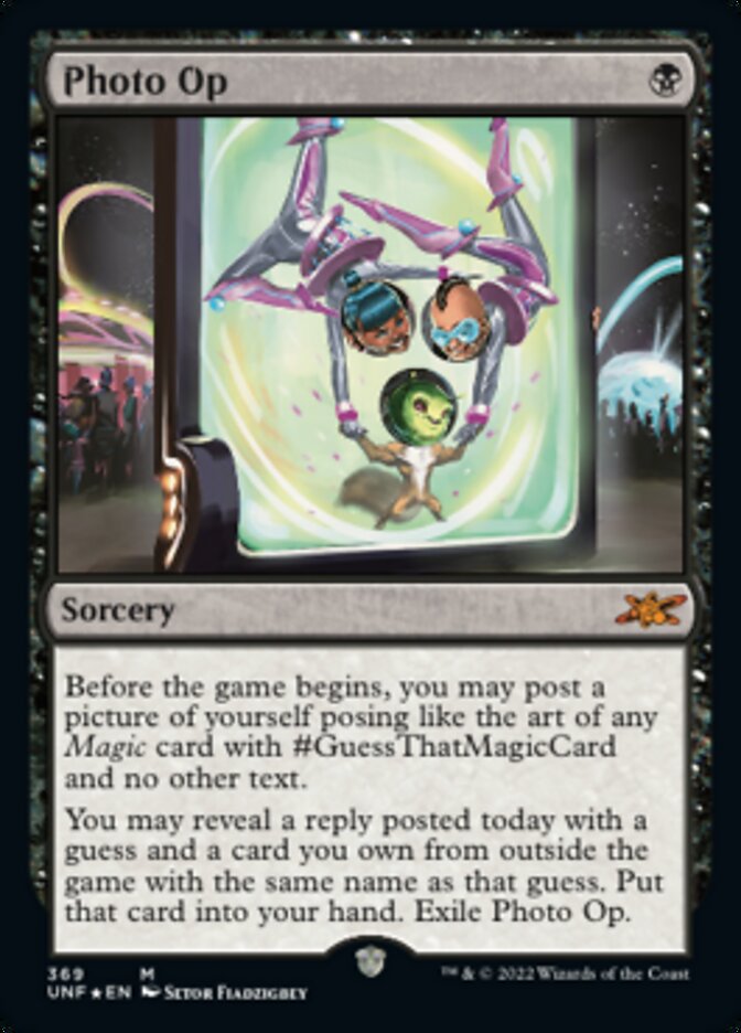 Photo Op (Galaxy Foil) [Unfinity] | Odin's Place