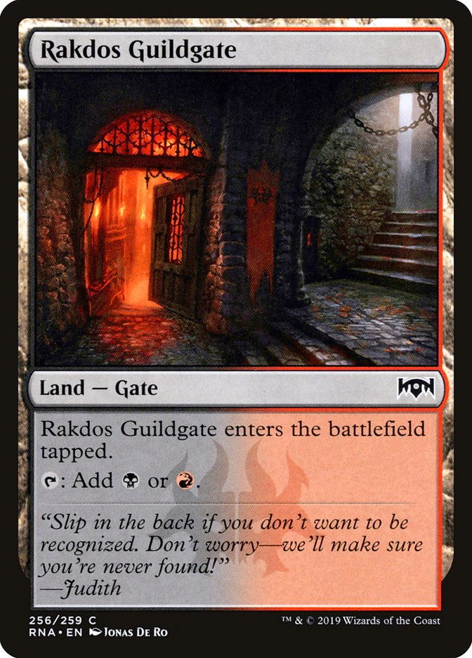 Rakdos Guildgate (256/259) [Ravnica Allegiance] | Odin's Place