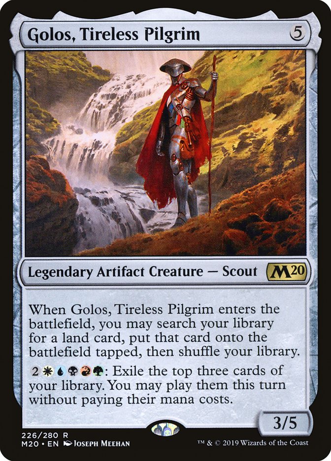 Golos, Tireless Pilgrim [Core Set 2020] | Odin's Place