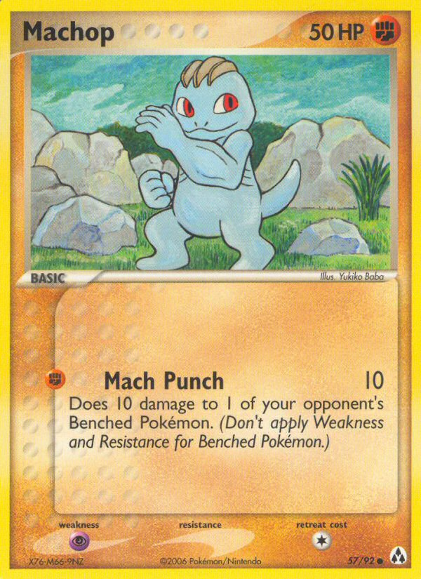 Machop (57/92) [EX: Legend Maker] | Odin's Place