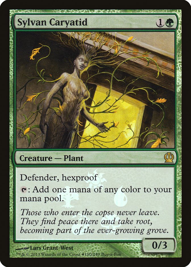 Sylvan Caryatid (180) (Buy-A-Box) [Theros Promos] | Odin's Place