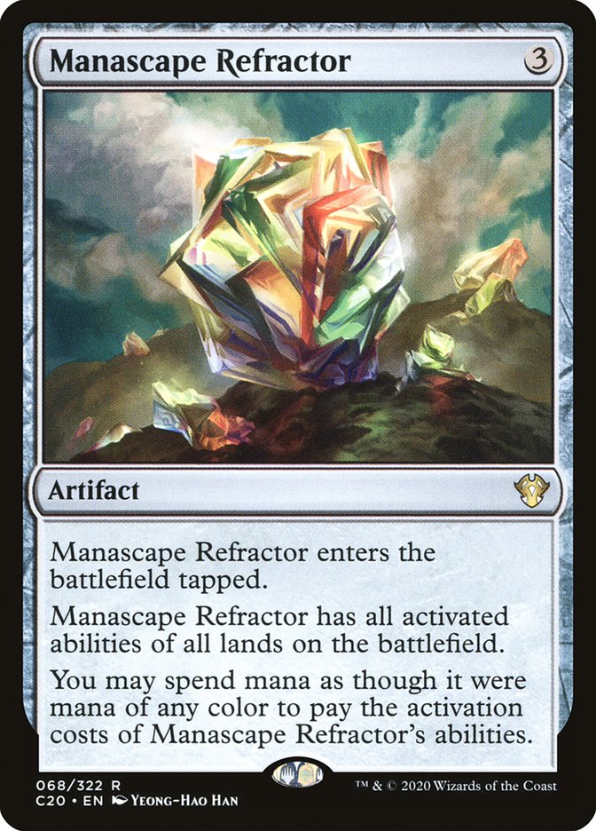 Manascape Refractor [Commander 2020] | Odin's Place