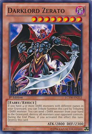 Darklord Zerato [LCYW-EN212] Common | Odin's Place
