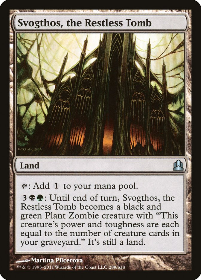 Svogthos, the Restless Tomb (289) [Commander 2011] | Odin's Place