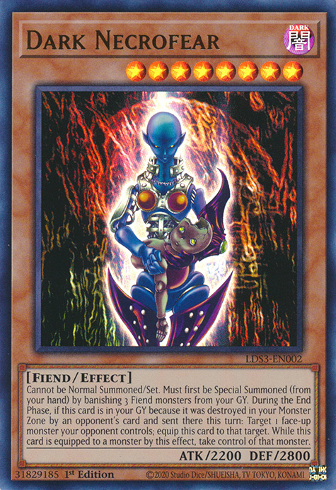 Dark Necrofear [LDS3-EN002] Ultra Rare | Odin's Place