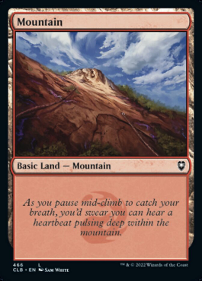 Mountain (466) [Commander Legends: Battle for Baldur's Gate] | Odin's Place
