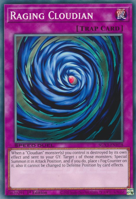 Raging Cloudian [SGX3-ENH18] Common | Odin's Place