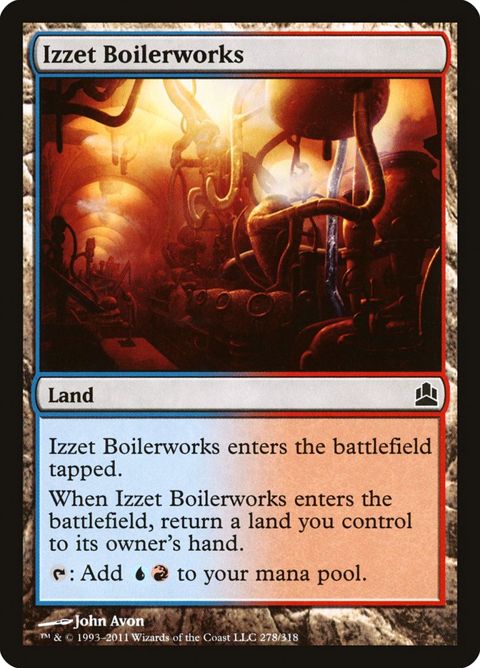 Izzet Boilerworks (278) [Commander 2011] | Odin's Place