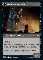 Innocent Traveler // Malicious Invader [Innistrad: Crimson Vow] | Odin's Place