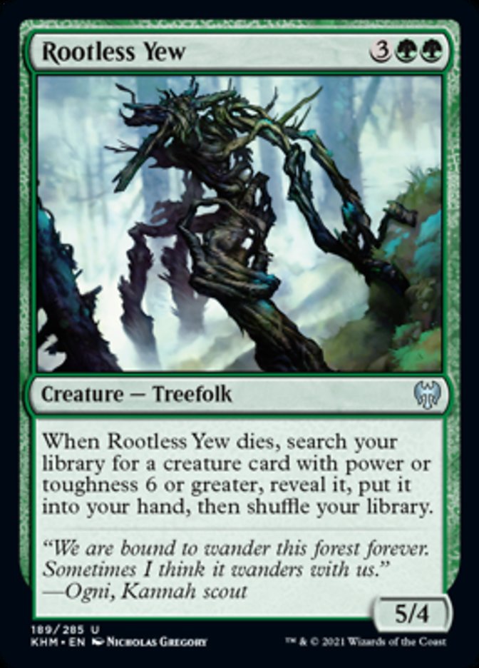 Rootless Yew [Kaldheim] | Odin's Place