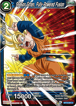 SS Son Goten, Fully-Powered Fusion (BT14-041) [Cross Spirits] | Odin's Place
