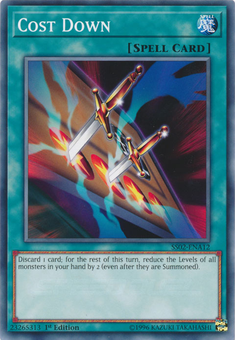 Cost Down [SS02-ENA12] Common | Odin's Place