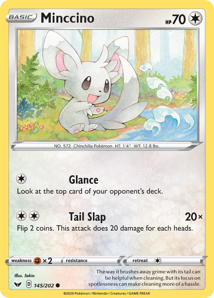 Minccino (145/202) [Sword & Shield: Base Set] | Odin's Place