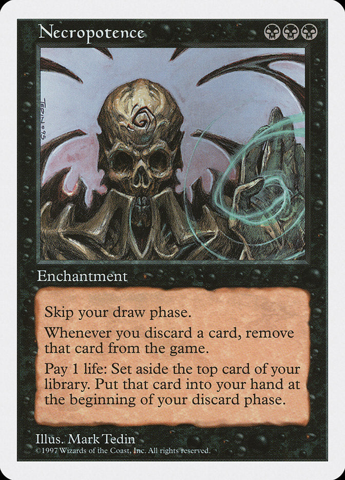 Necropotence (182) [Fifth Edition] | Odin's Place