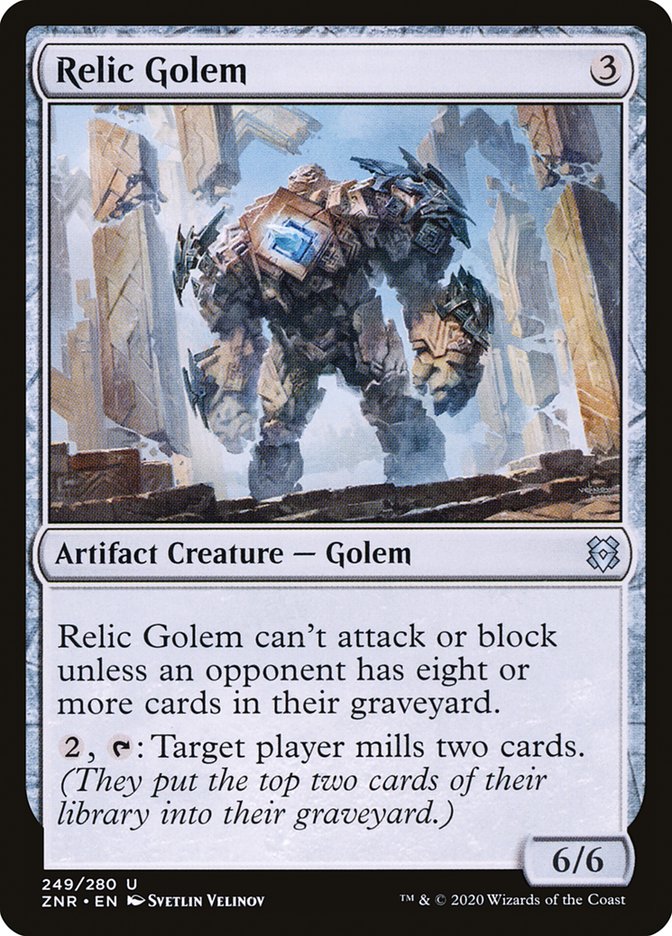 Relic Golem [Zendikar Rising] | Odin's Place
