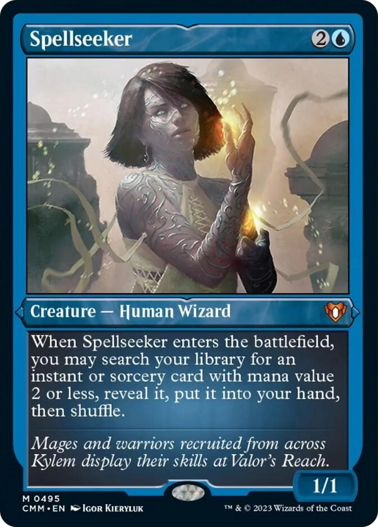 Spellseeker (Foil Etched) [Commander Masters] | Odin's Place