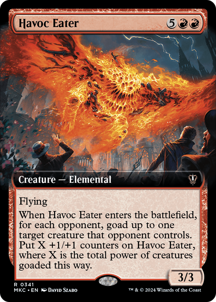 Havoc Eater (Extended Art) [Murders at Karlov Manor Commander] | Odin's Place