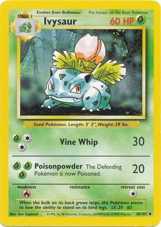 Ivysaur (30/102) [Base Set Unlimited] | Odin's Place