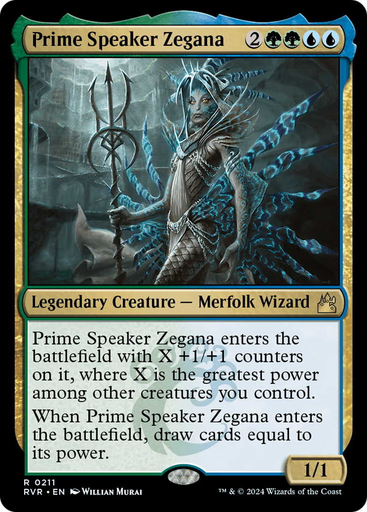 Prime Speaker Zegana [Ravnica Remastered] | Odin's Place