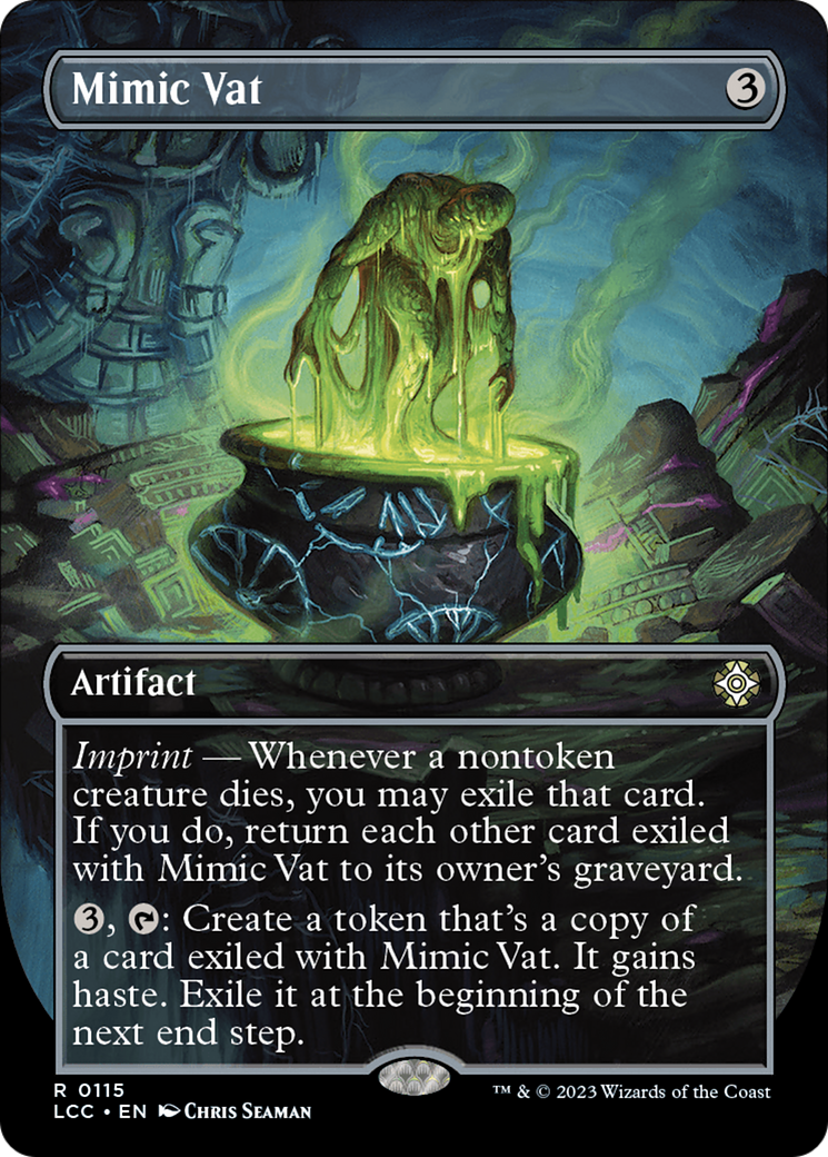 Mimic Vat (Borderless) [The Lost Caverns of Ixalan Commander] | Odin's Place
