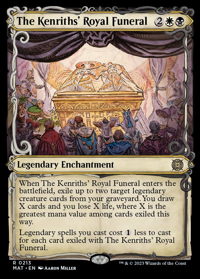 The Kenriths' Royal Funeral (Showcase Halo Foil) [March of the Machine: The Aftermath] | Odin's Place
