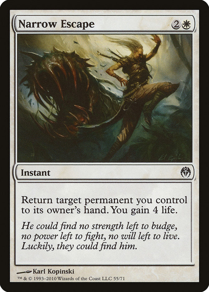 Narrow Escape (55) [Duel Decks: Phyrexia vs. the Coalition] | Odin's Place